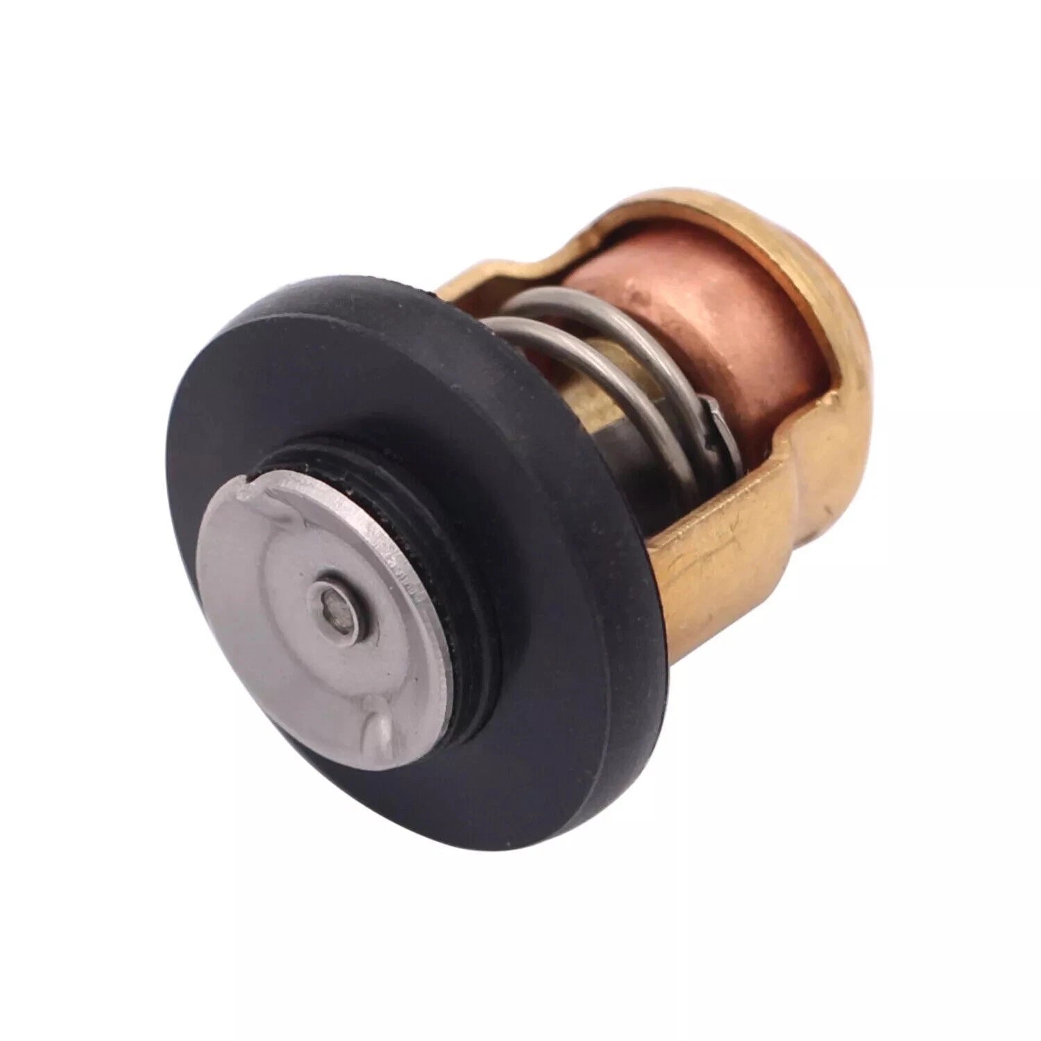 Thermostat with Housing Gasket for Yamaha Outboard 9.9 15F (6E5-12411-10, 682-12414-A1)