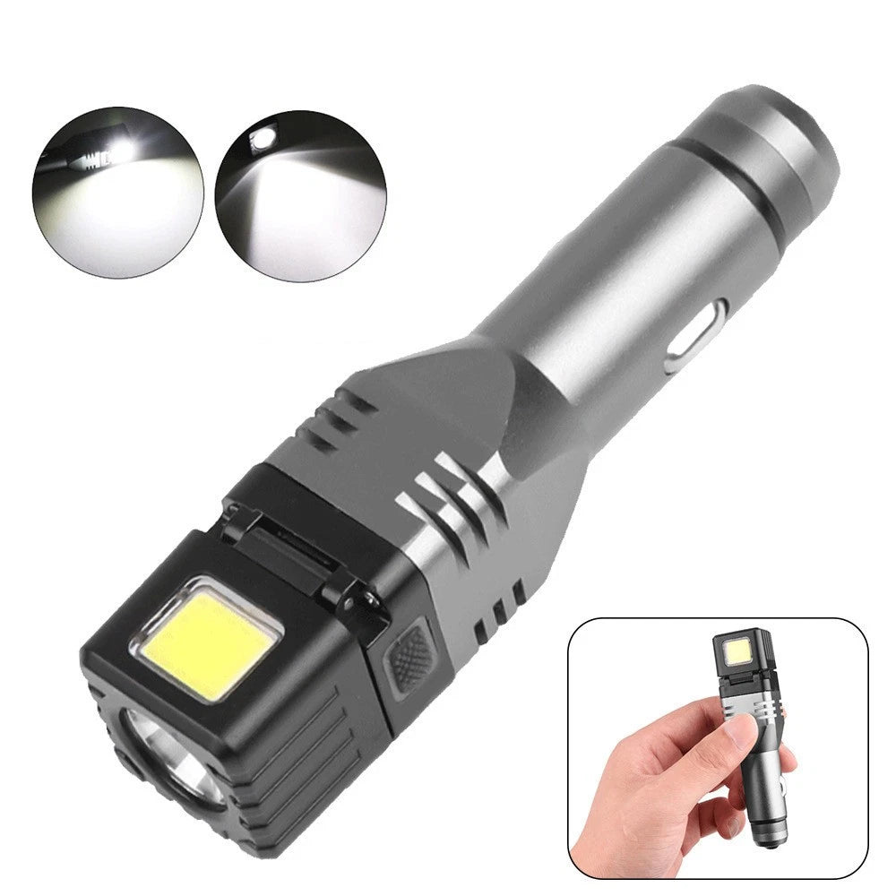 XPG LED Car Cigarette Flashlight for Universal Use (Rechargeable Mini Torch)