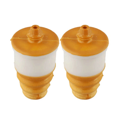 2Pcs Rear Bump Stop Support for Fiat 500 & Abarth (2008–2016)