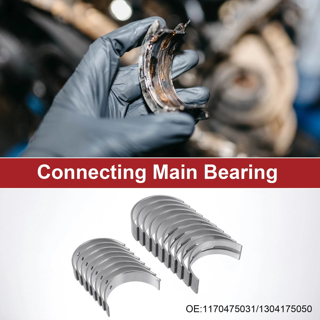 Engine Main and Connecting Rod Bearing Kit Replacement for Toyota Tacoma (2005–2015)