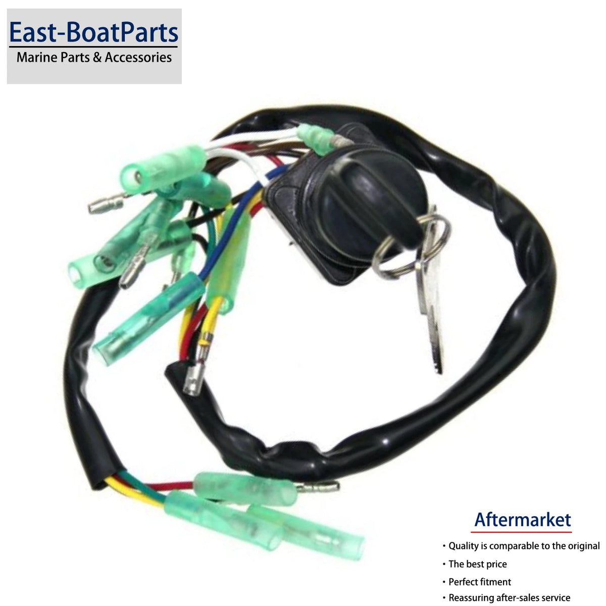 Ignition Switch with Key for Yamaha (703-82510-42, 703-82510-41, 703-82510-40)