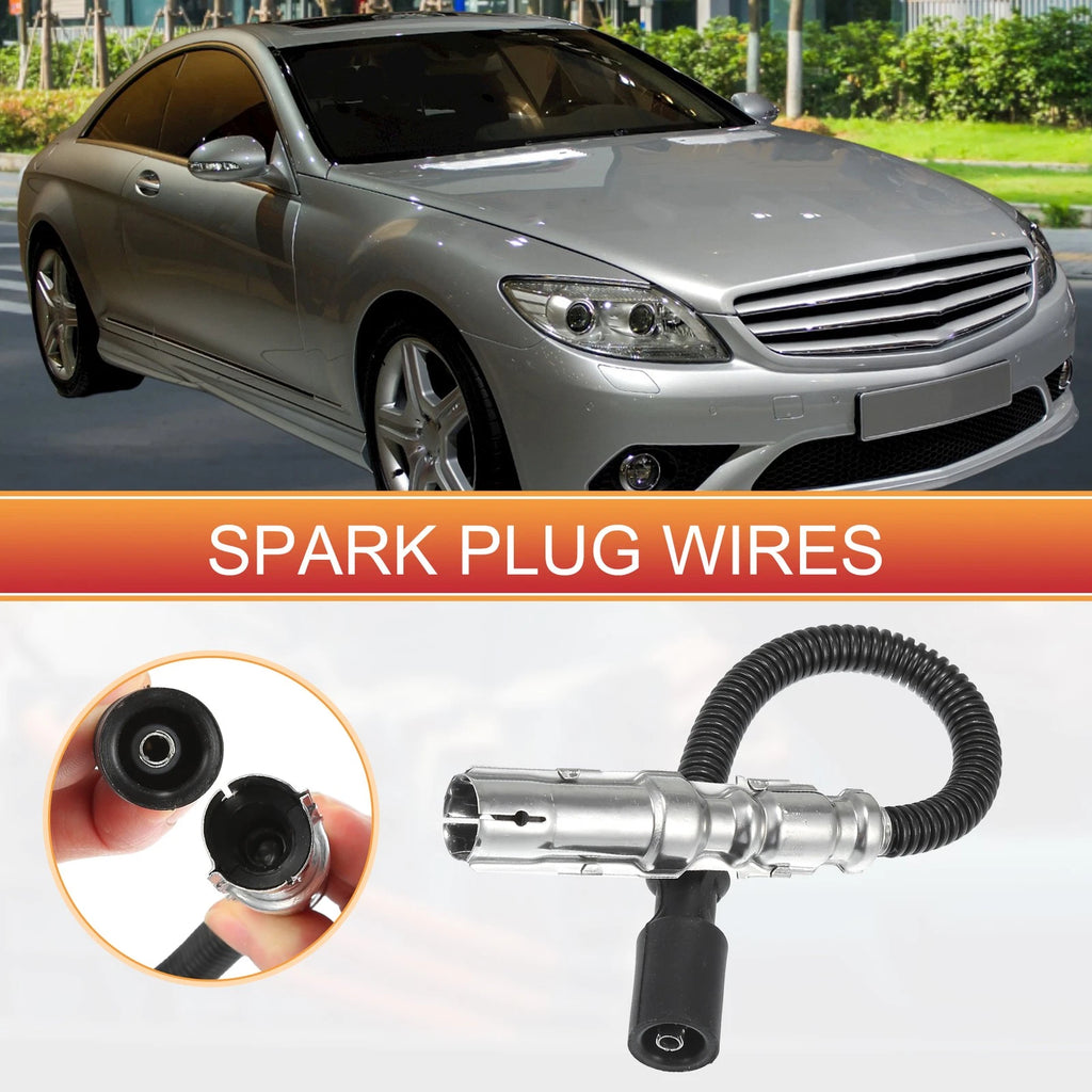 16pcs Spark Plug Wire Ignition Coil Cable Replacement for Mercedes C CLK (2000–2010)