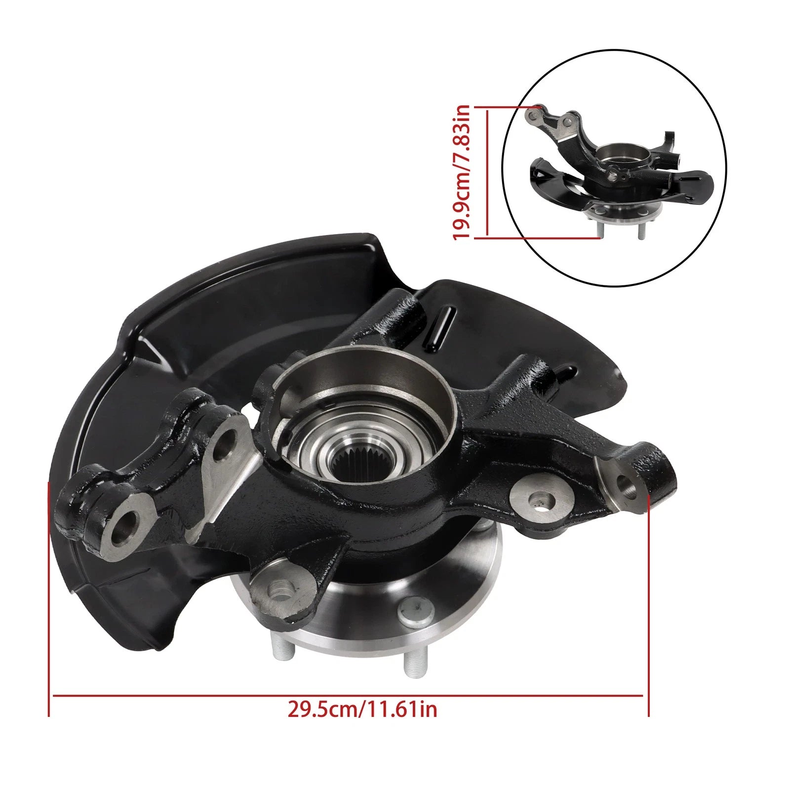 Steering Knuckle Assembly for Hyundai Elantra (2007–2012) LK113