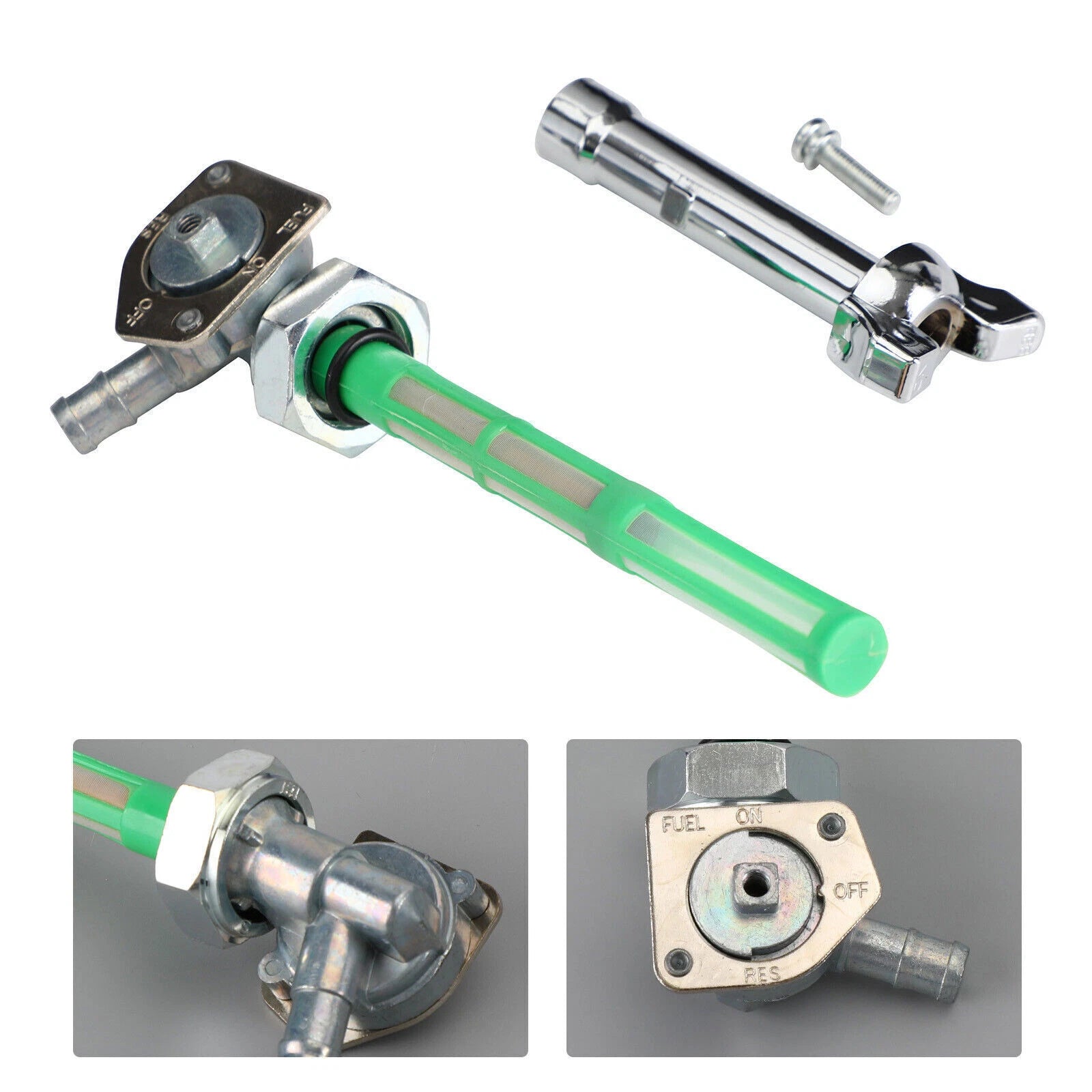 Fuel Gas Petcock Valve & Lever for Honda Shadow VLX600 VT600C (1988–1998)