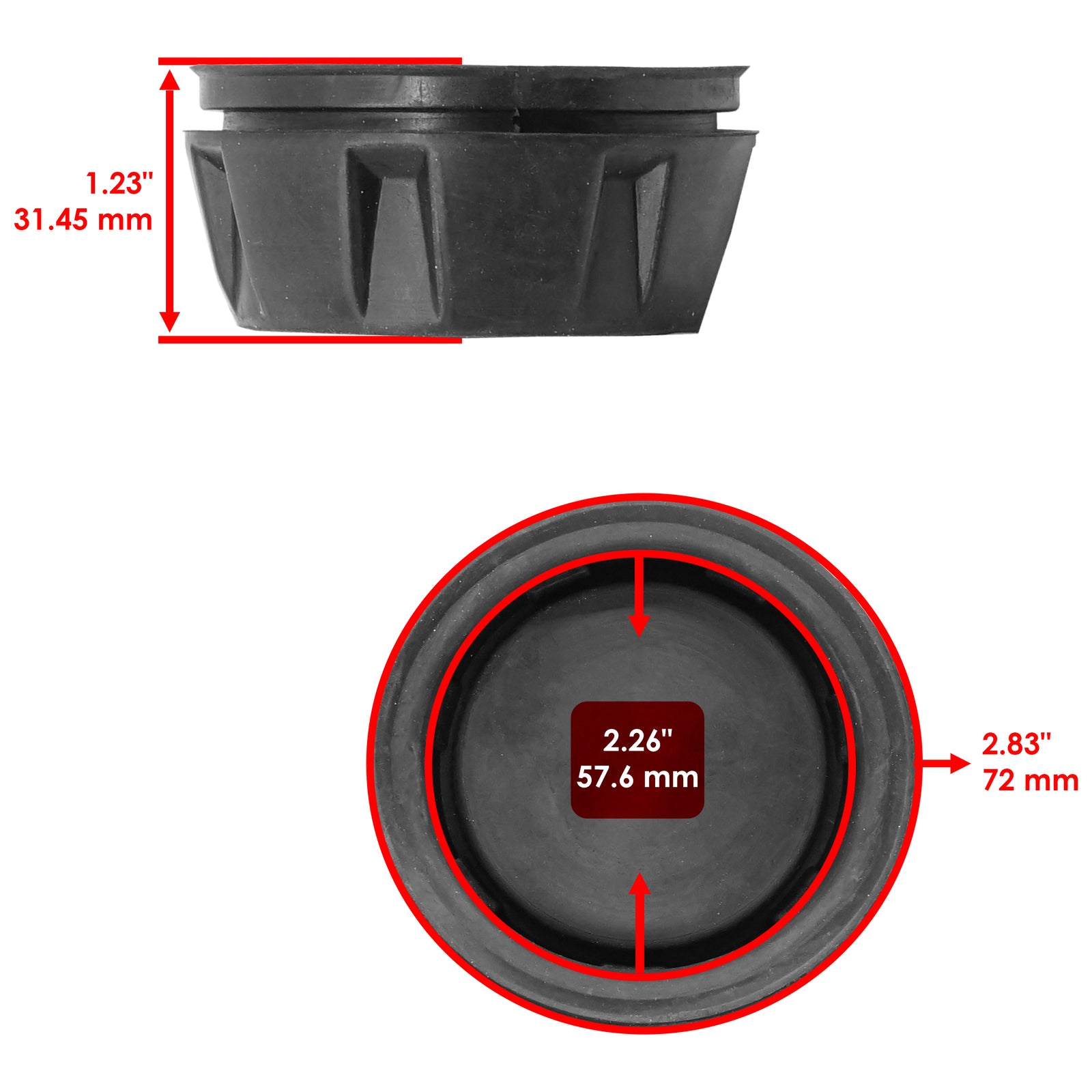 Wheel Center Cap Replacement for Honda Foreman Rubicon 500 (2015–2026)