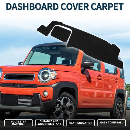 Dashboard Cover Mat for Suzuki MR52S/MR92S (2020–2024) with Sticker Black