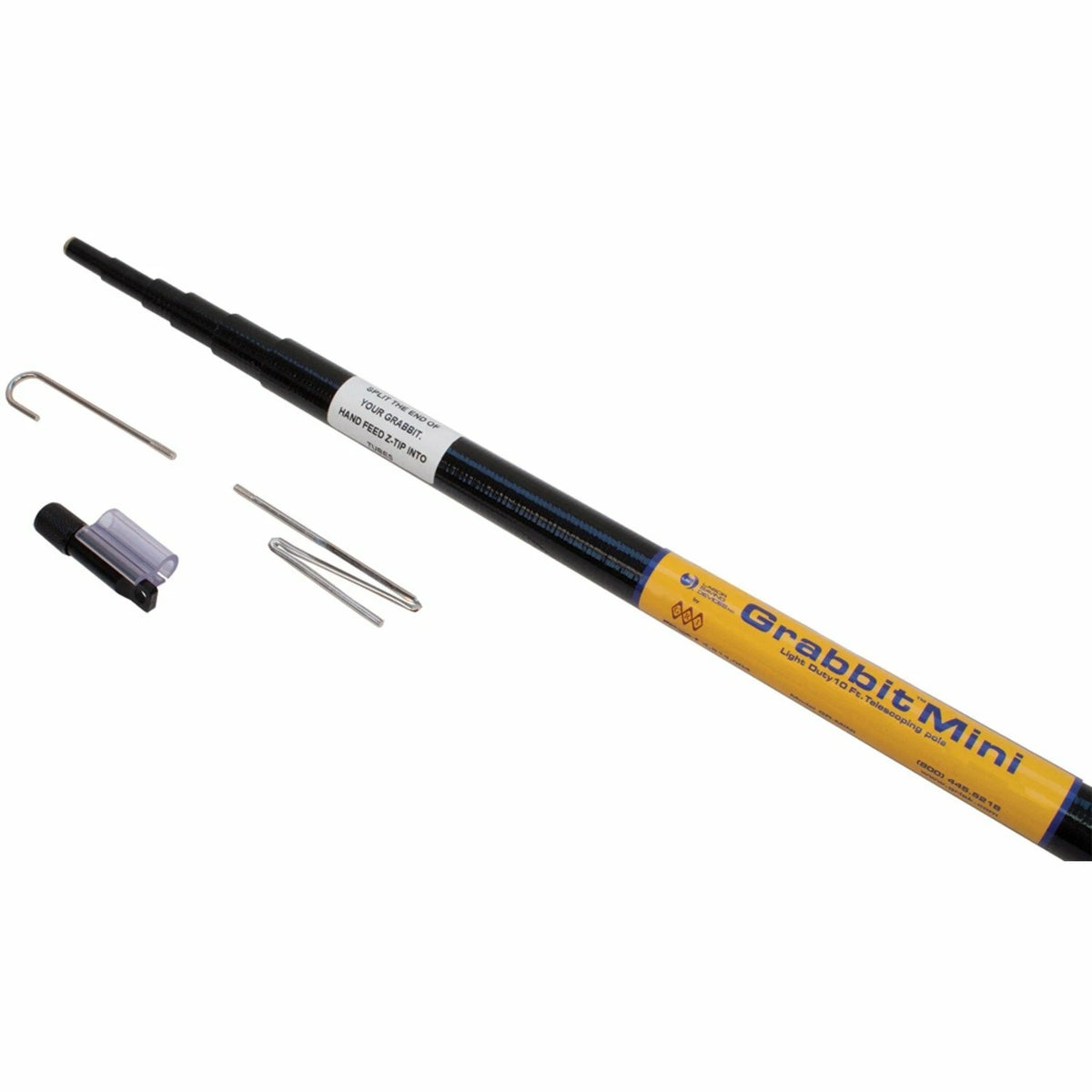 Grabbit Mini Telescoping Pole 10ft for 82-110