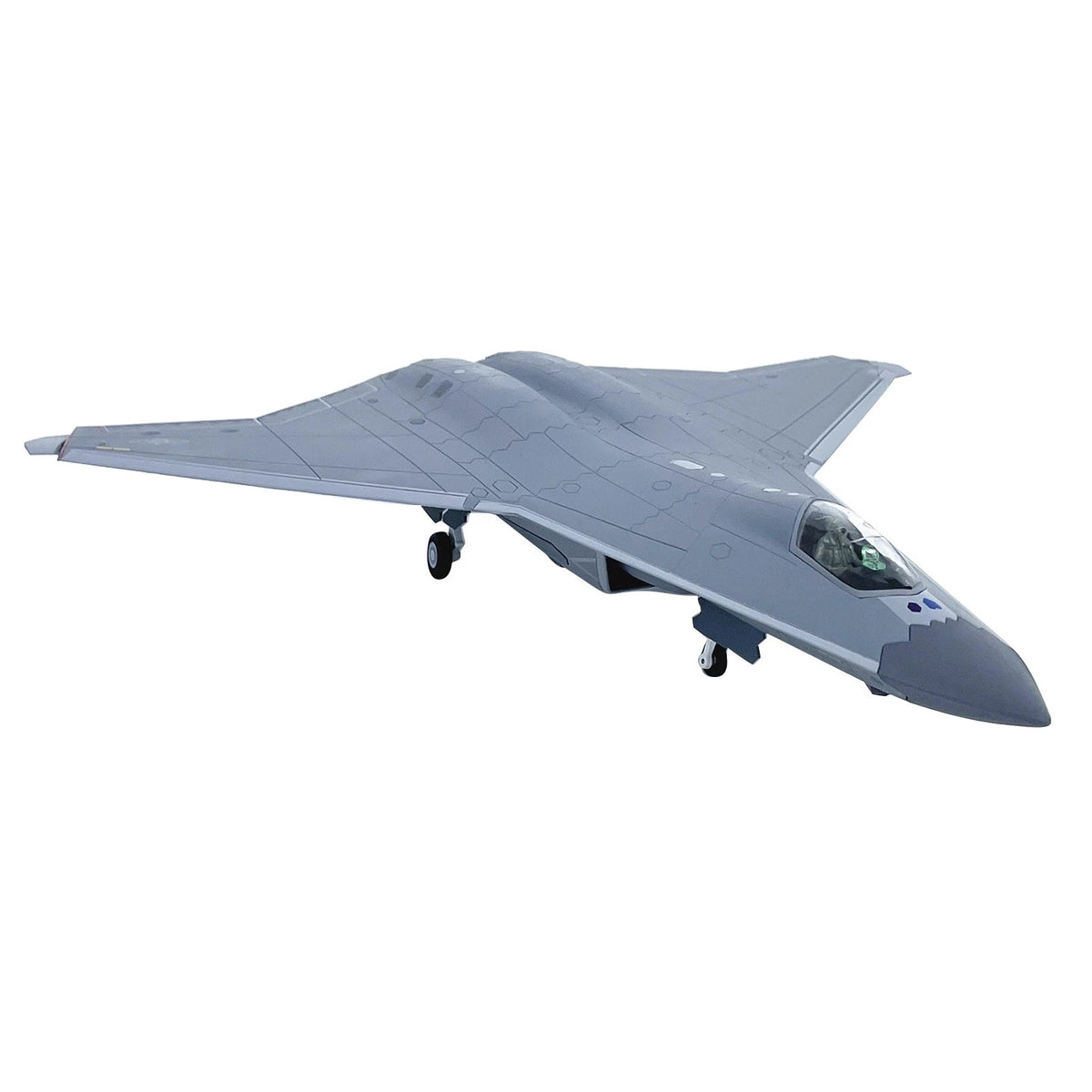 1PCS 1/144 Scale Shenyang J-50 Fighter Jet Model Toy