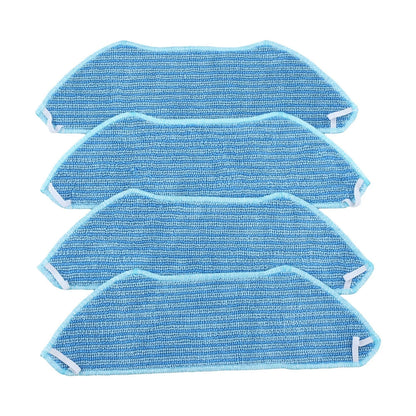 Set of 4 Mop Cloths for Lefant M1 M2 Pro M2S U180 OKP K8 Replacement
