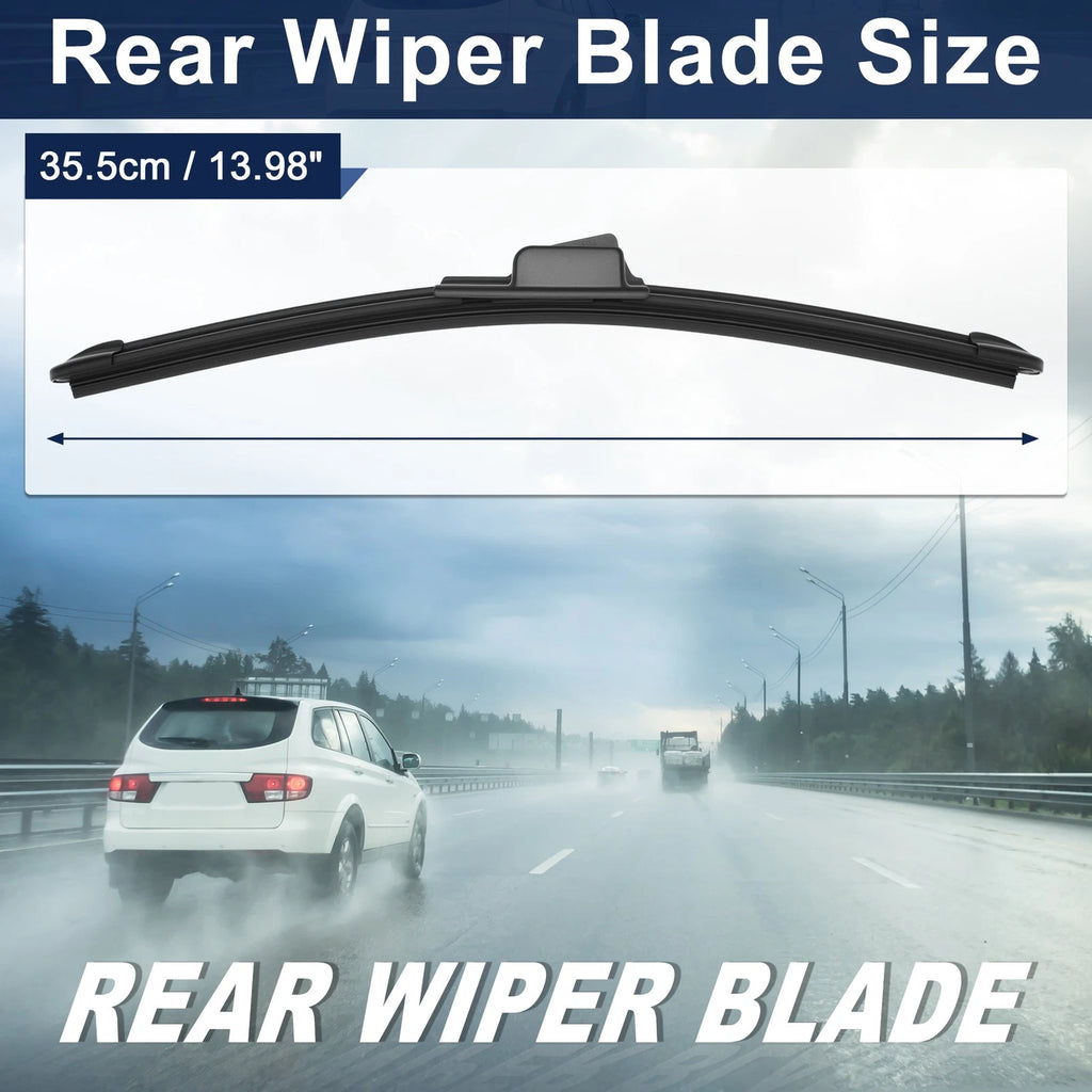 14" Rear Windshield Wiper for Honda Civic (2017–2021) Rubber