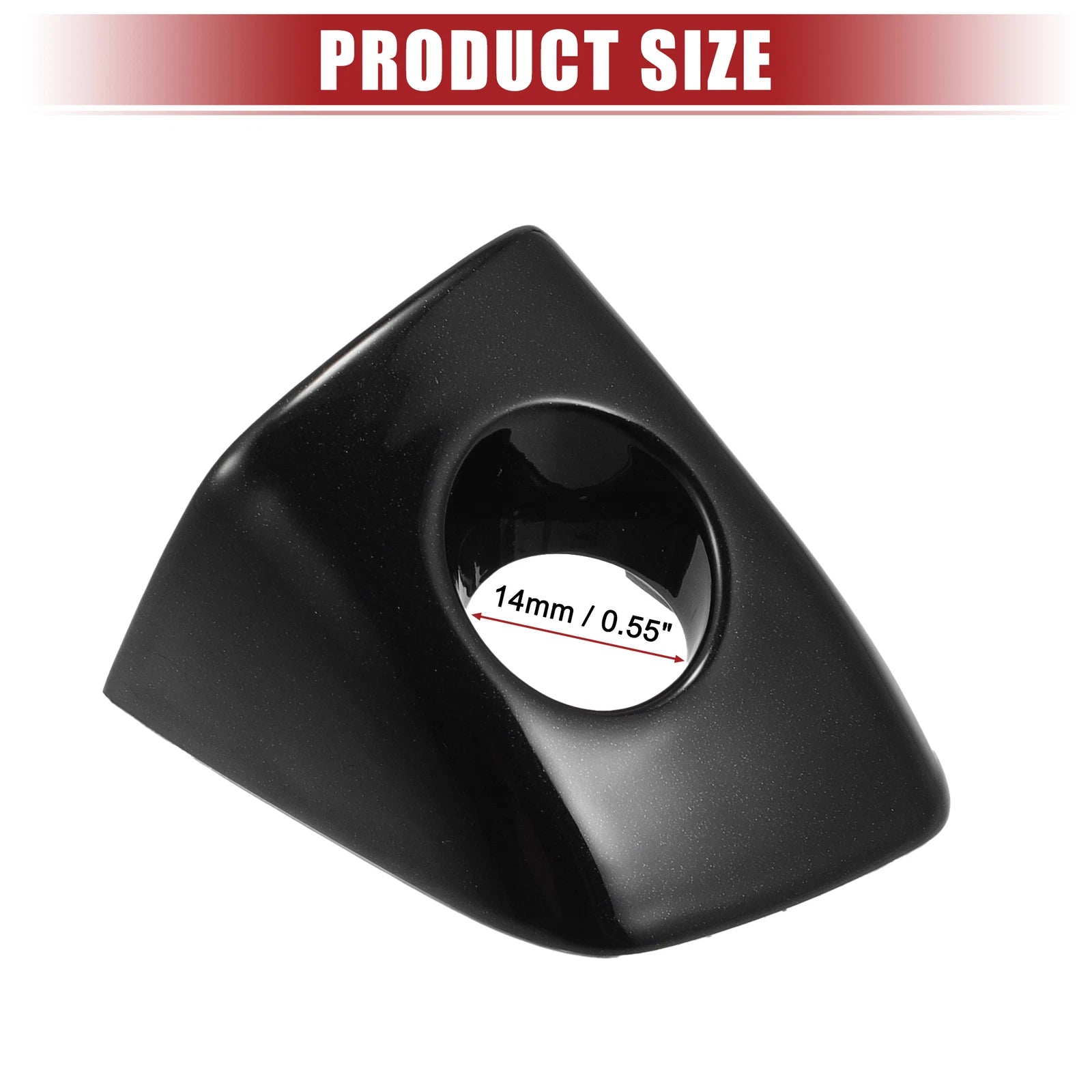 Front Left Door Handle Cap Cover for Audi A4 Allroad (2010) - Black