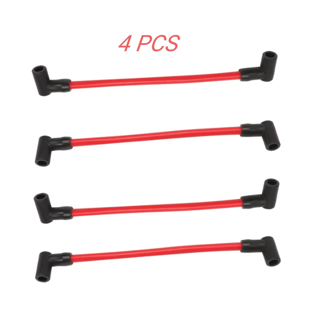 Set of 4 Spark Plug Wires for Johnson Evinrude 70-140 hp (9") 582365