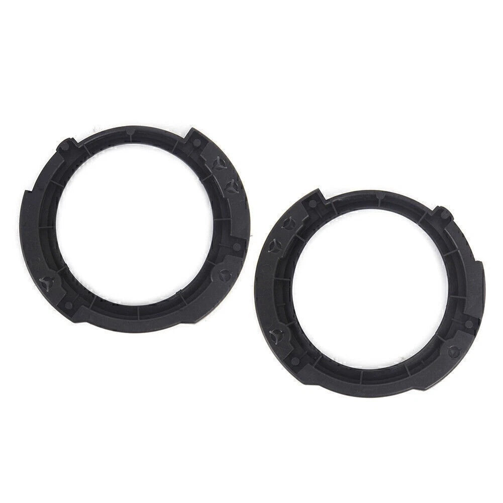 2X LED Headlight Bezel Mounting Ring Bracket for Jeep Wrangler JK (2007–2017)