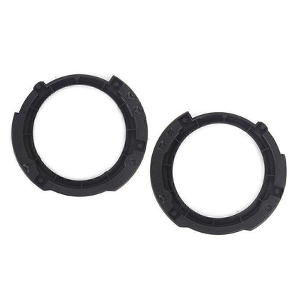2X LED Headlight Bezel Mounting Ring Bracket for Jeep Wrangler JK (2007–2017)