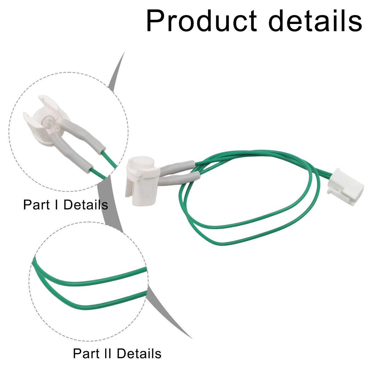 Temperature Heater Connector 11.8inch 30cm Assembly Connection for general