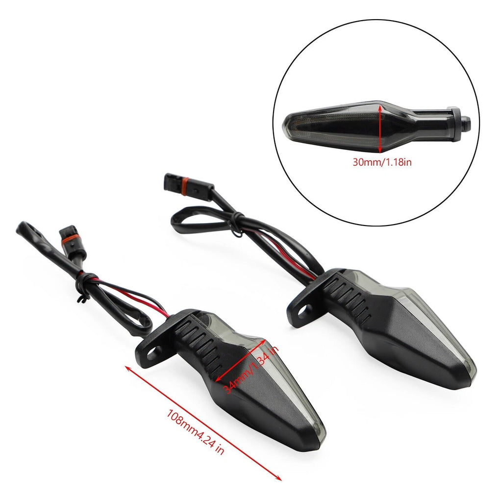 LED Turn Signal Lights for BMW S1000XR S1000R R1250GS ADV (2020–2023) T9
