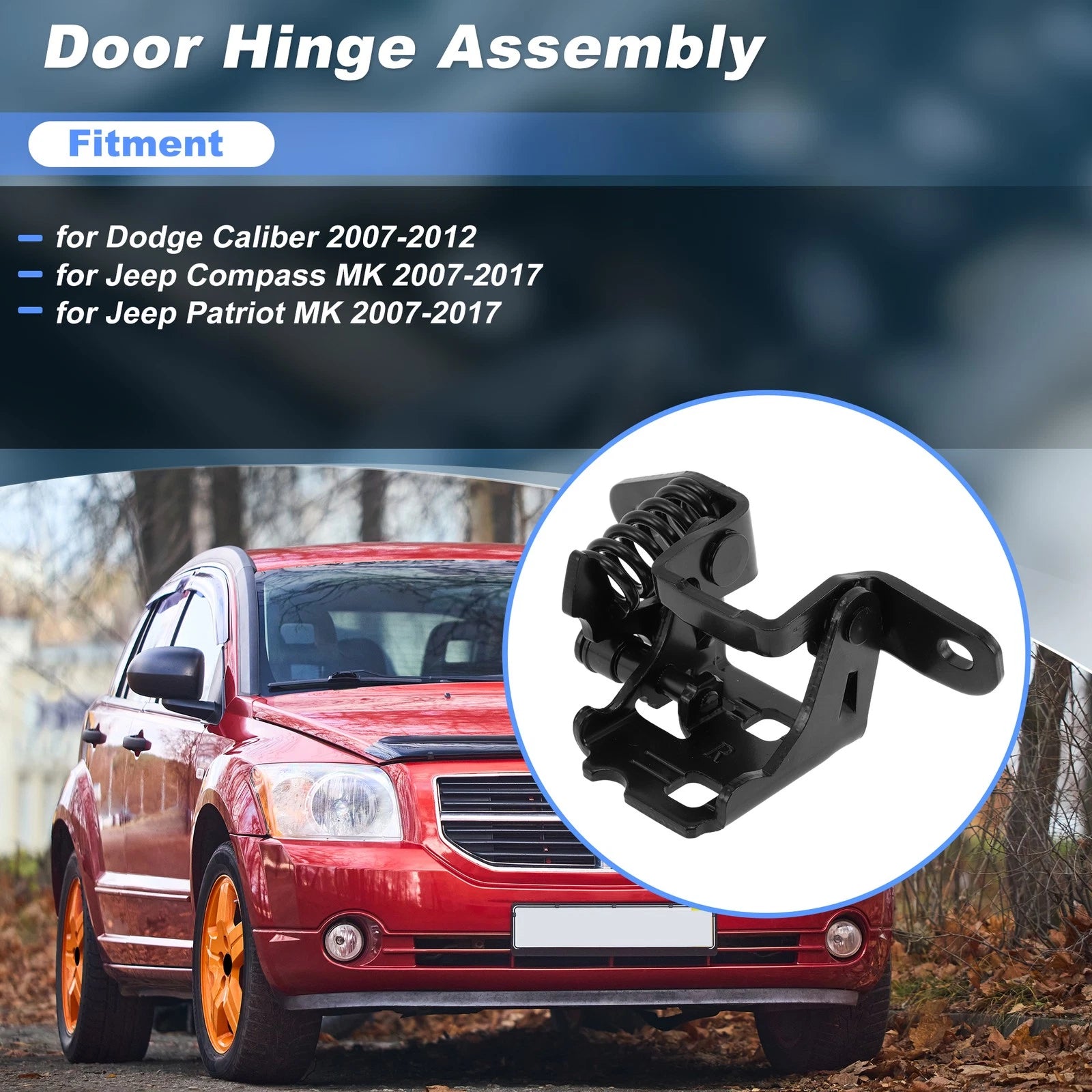 Door Hinge Assembly for Dodge Caliber (2007–2012) Car Door Pivot