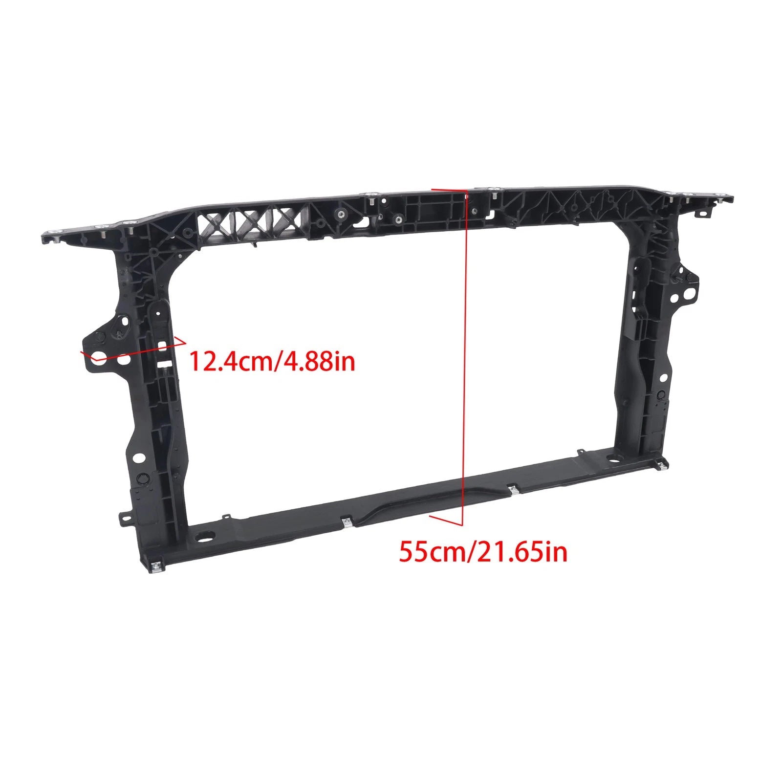 Black Engine Radiator Support Core 64101J3000 for Hyundai Veloster (2019–2021)