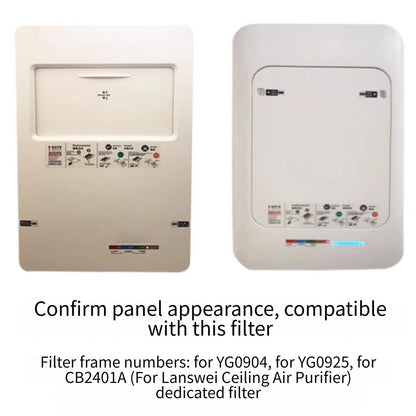 Replacement HEPA Filter for LOWNSWILL Ceiling Fan (Optimized for PM2.5)