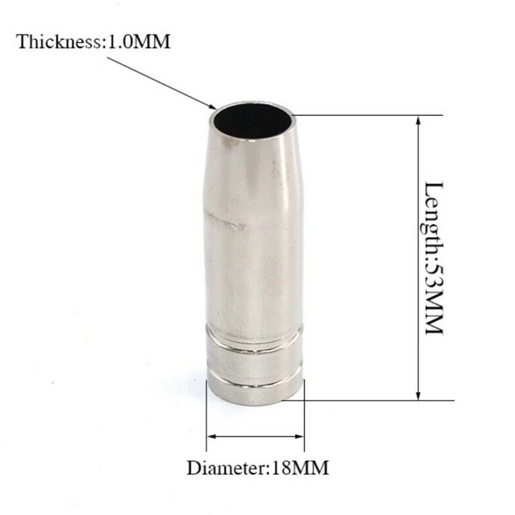 3PCS Welding Kit with Conical Nozzle Tip Holder for Carbon Dioxide
