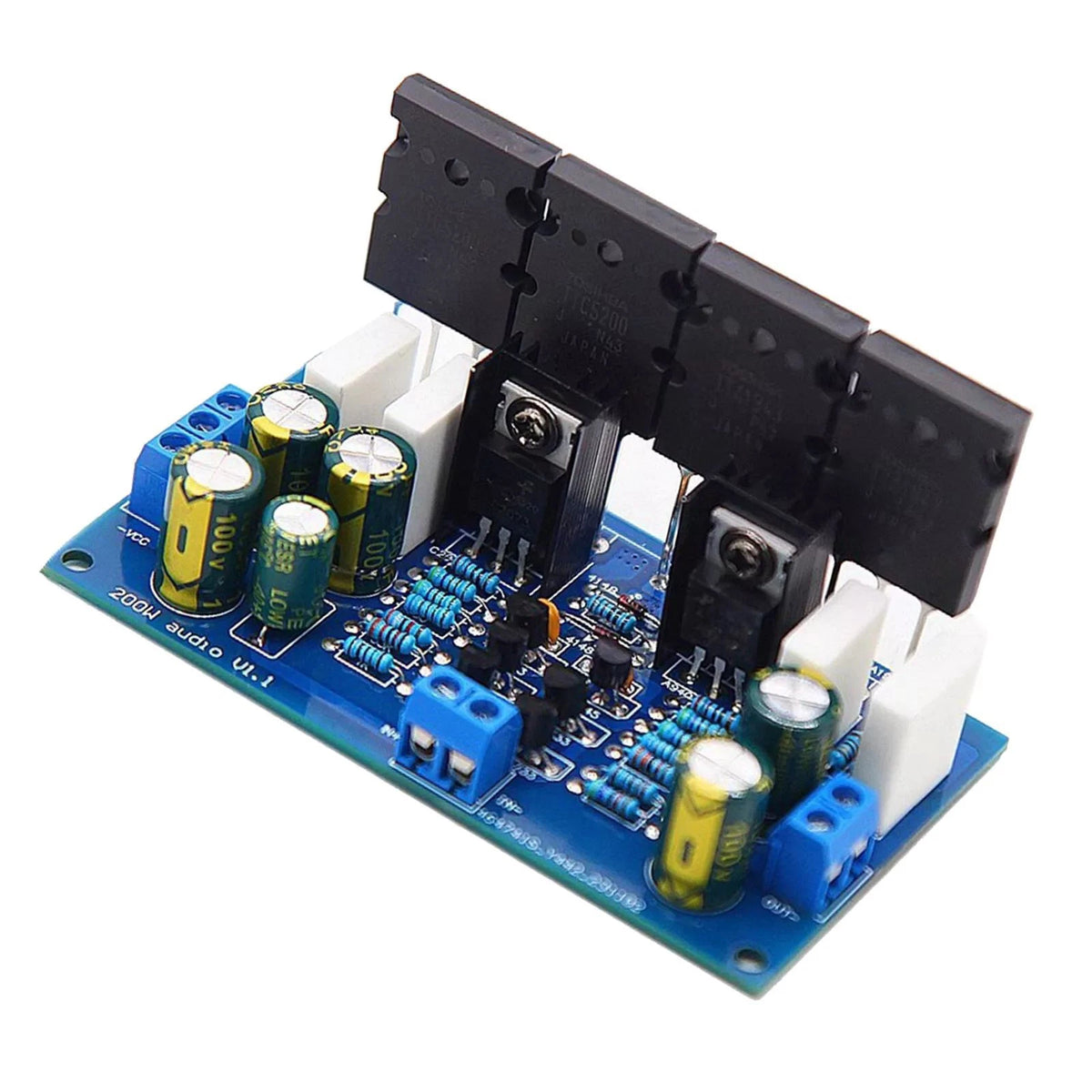 DC 35-60V 200W Mono Power Amplifier Board for HiFi Audio Systems (200W)