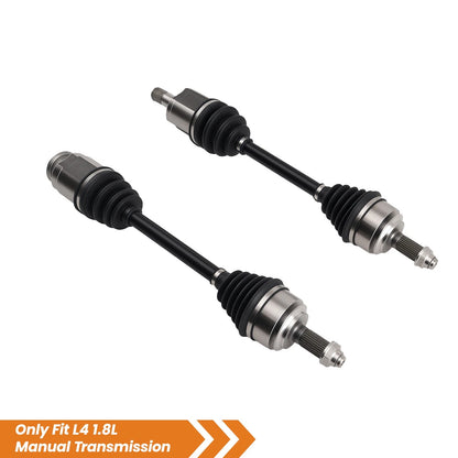 2X Front Left & Right CV Axle Assembly for Honda Civic (2006–2015) L4 1.8L