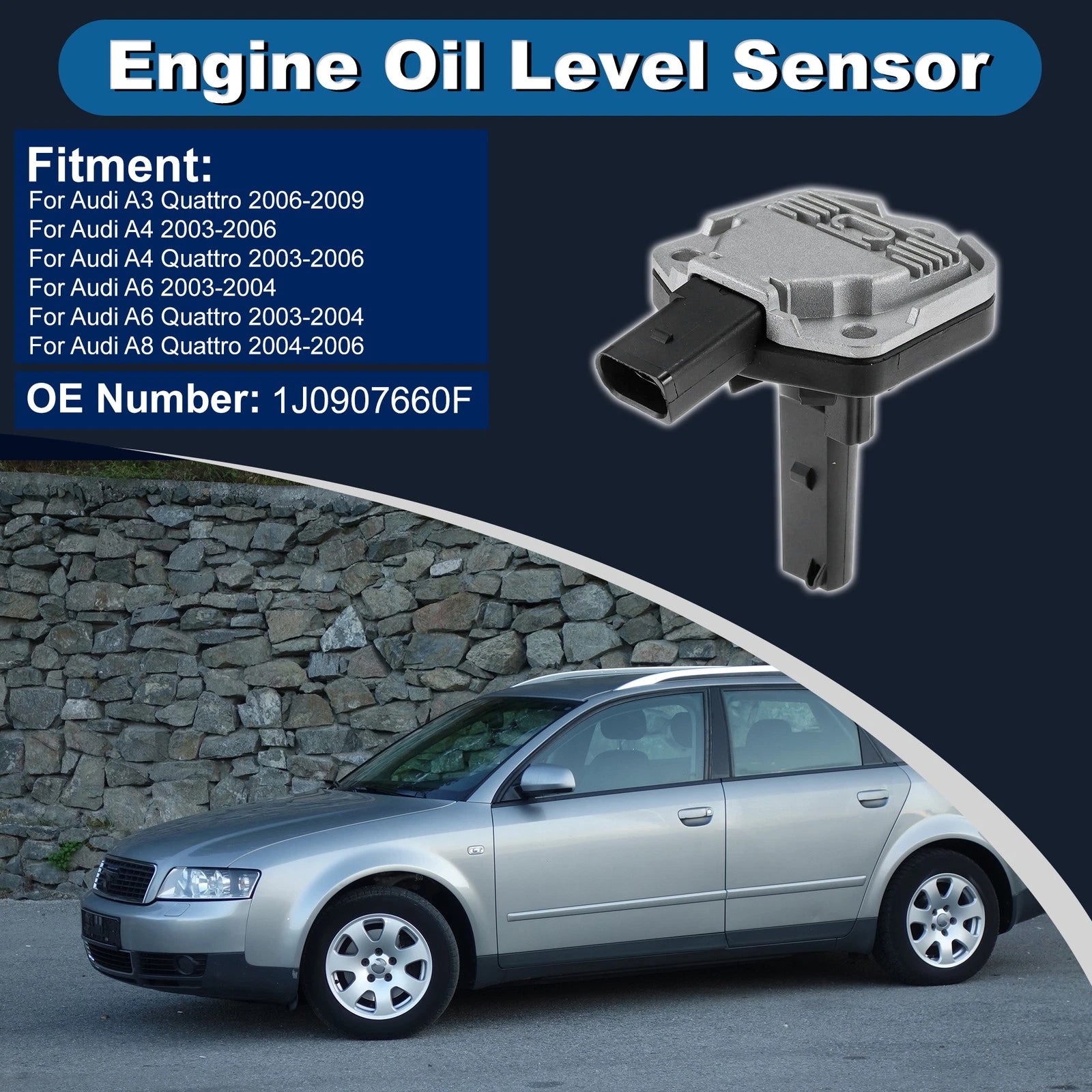 Engine Oil Level Sensor Replacement for Audi A3 Quattro (2006–2009)