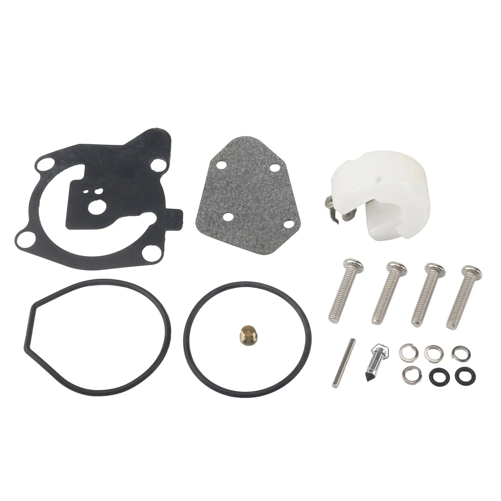 Outboard Carburetor Kit & Float for Yamaha 40 HP (40XMH, 40XW, E40X, E40MLH, E40XMH)