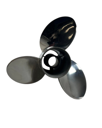 3X 15 3/8 x 18 LH Rebel SS Propeller for Evinrude Johnson (OEM 763989)