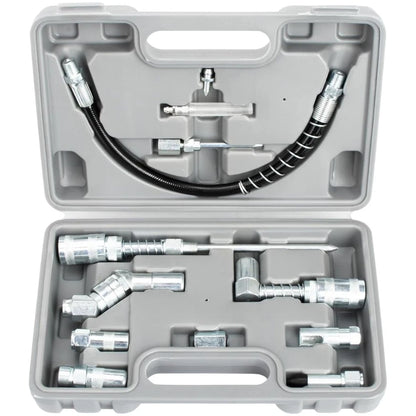 12 Piece Aluminum Lubrication Accessories Set for Brake and Suspension