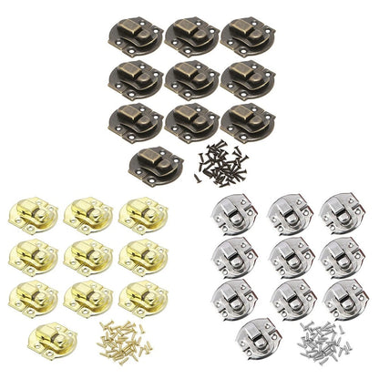 10pcs Treasure Box Buckles for Retro Design (No Specific Years)