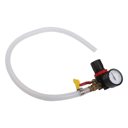 Radiator Leak Detector Pressure Tester Gauge for Auto Coolant System