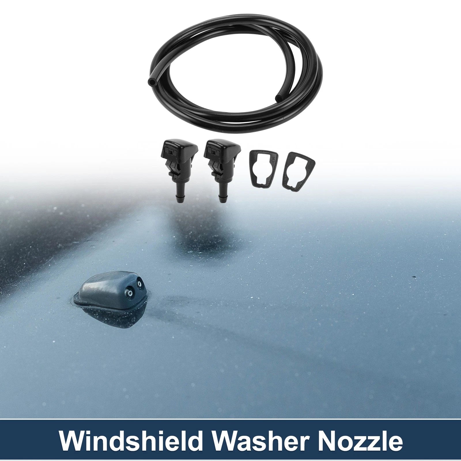 Windshield Washer Nozzle With Gasket for Universal Vehicles (2000–2024)