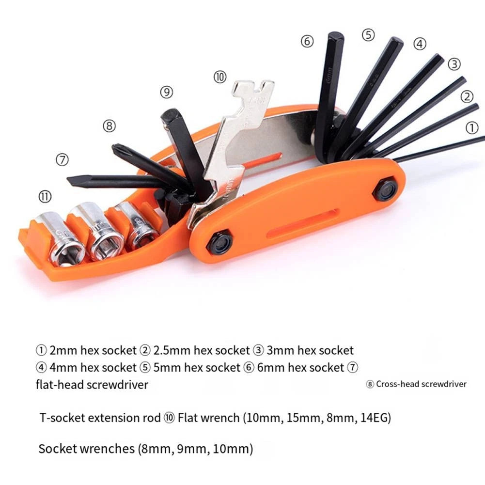 2X Bicycle Maintenance Kit with Patch Tools and Lightweight Design