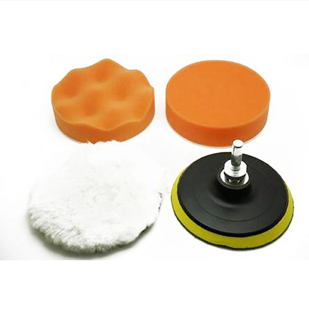 Set of 4 Polish Buffer Pad Sponge Kit for Car Polisher