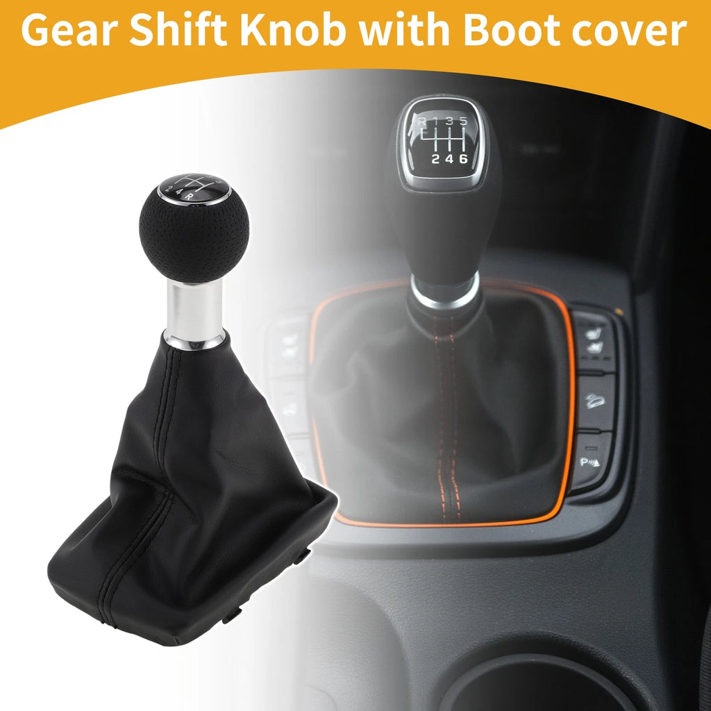 Gear Shifter Knob with Cover Replacement for Audi A4 (2000–2008)