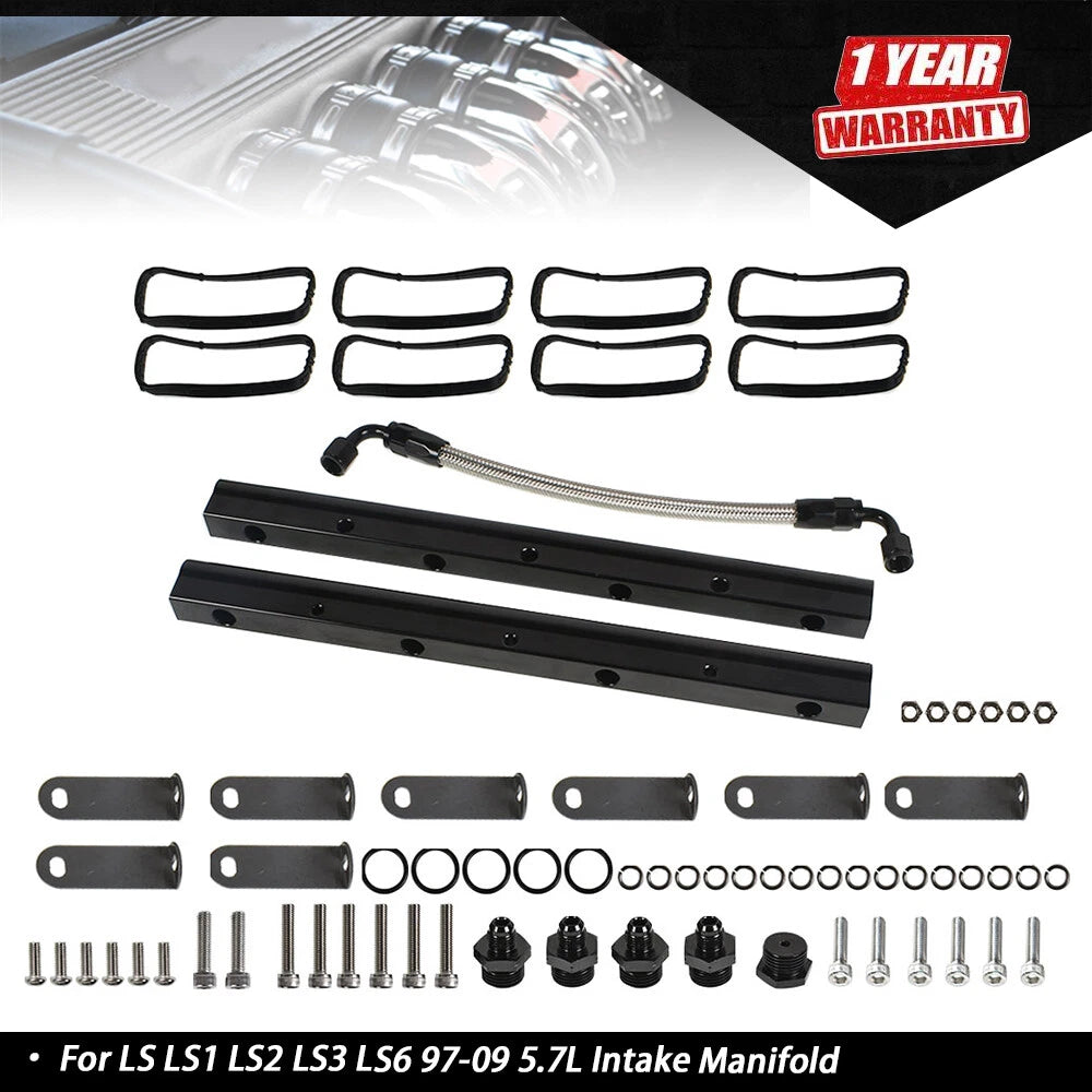 Billet Fuel Rail Kit for LS LS1 LS2 LS3 LS6 5.7L (1997–2009)