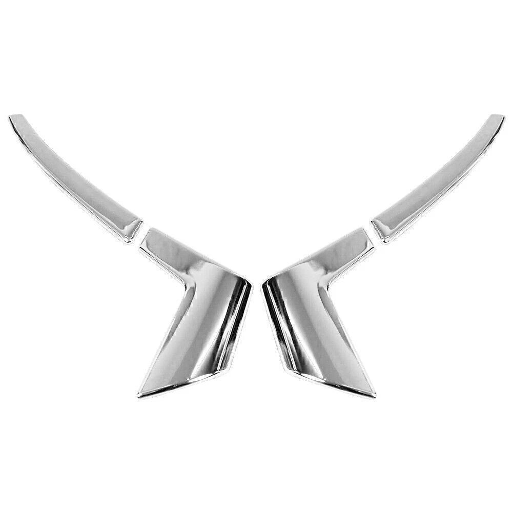 2X Side Rear View Mirror Caps Cover Strips for Toyota Corolla (2019–2020)