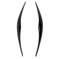 Headlight Cover for - ABS Plastic Black Eyebrow