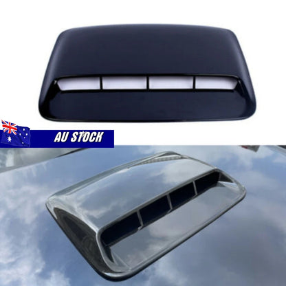 Glossy Black ABS Air Flow Intake Hood Scoop Vent for