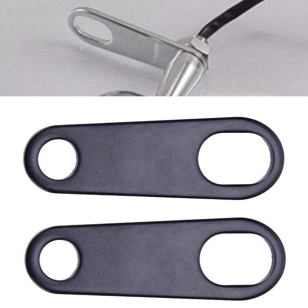 Indicator Motorcycle Shock Brackets for - Black