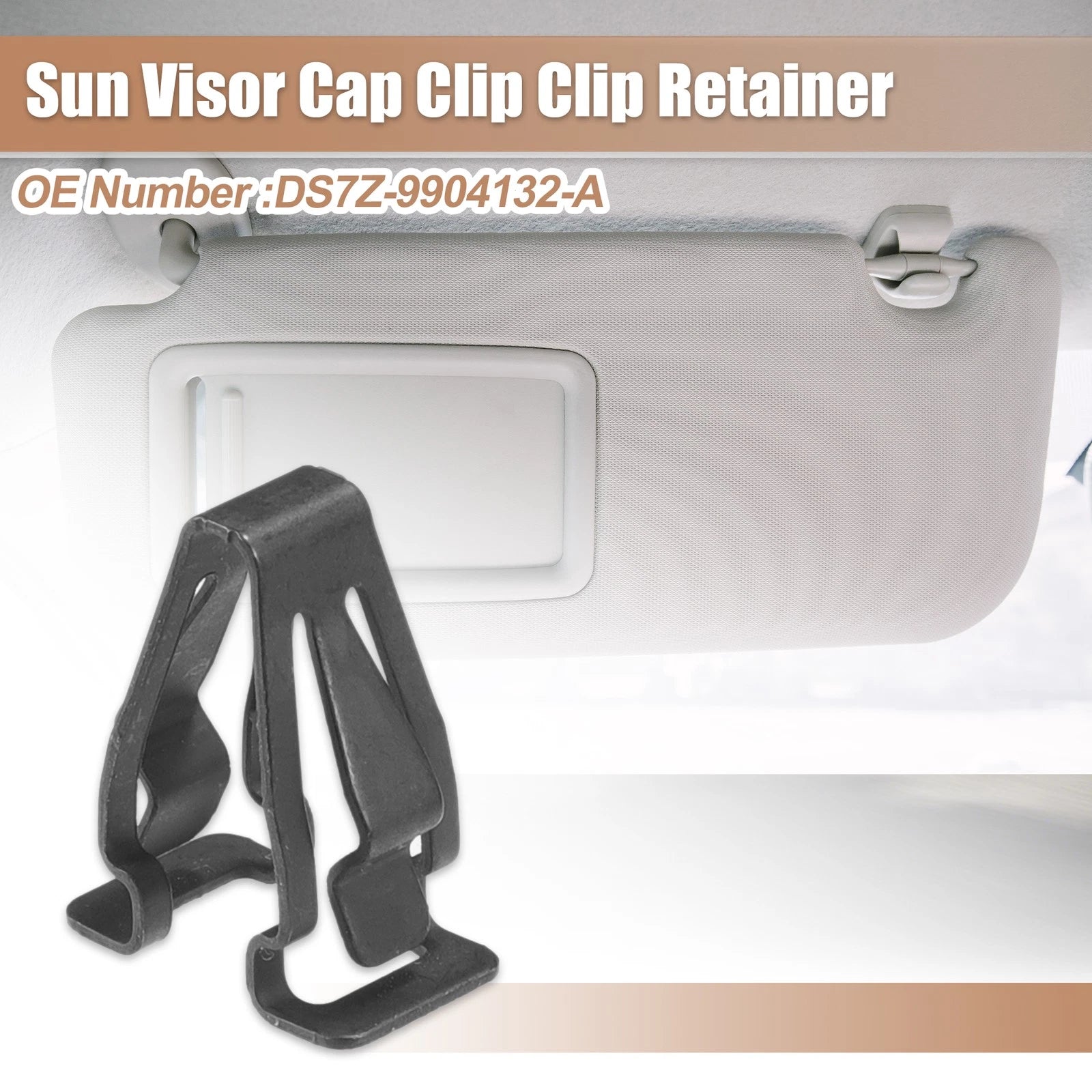 Sun Visor Retainer Clip Replacement for Ford Transit (2015–2023)