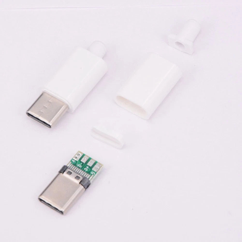 10X USB3 Type C Male Connector with Shell Options for Universal Use
