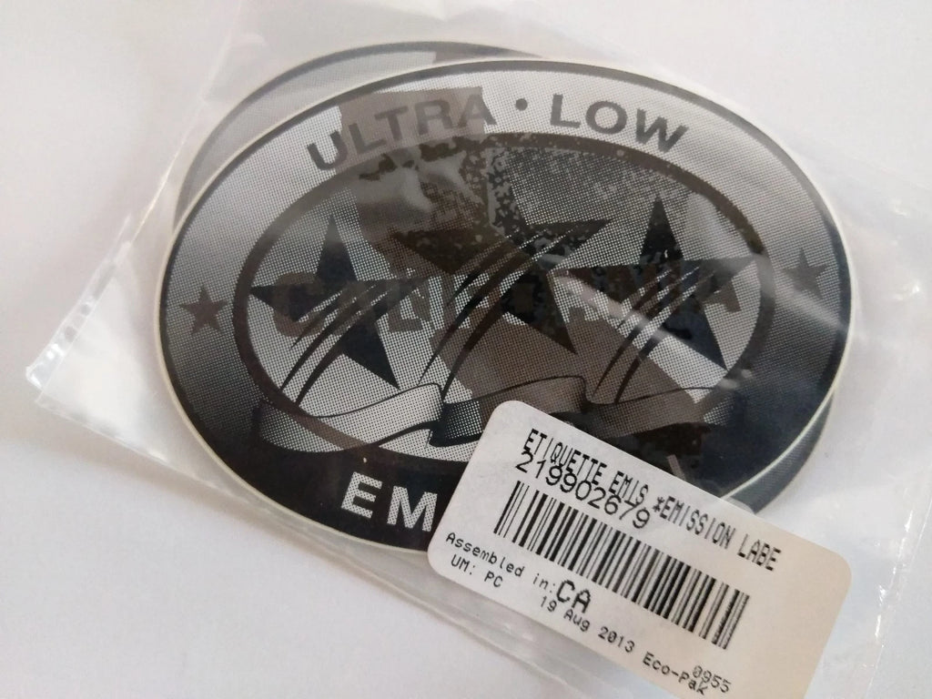 Emission Decal for Sea Doo, Yamaha, Honda, Polaris (Jet Ski)