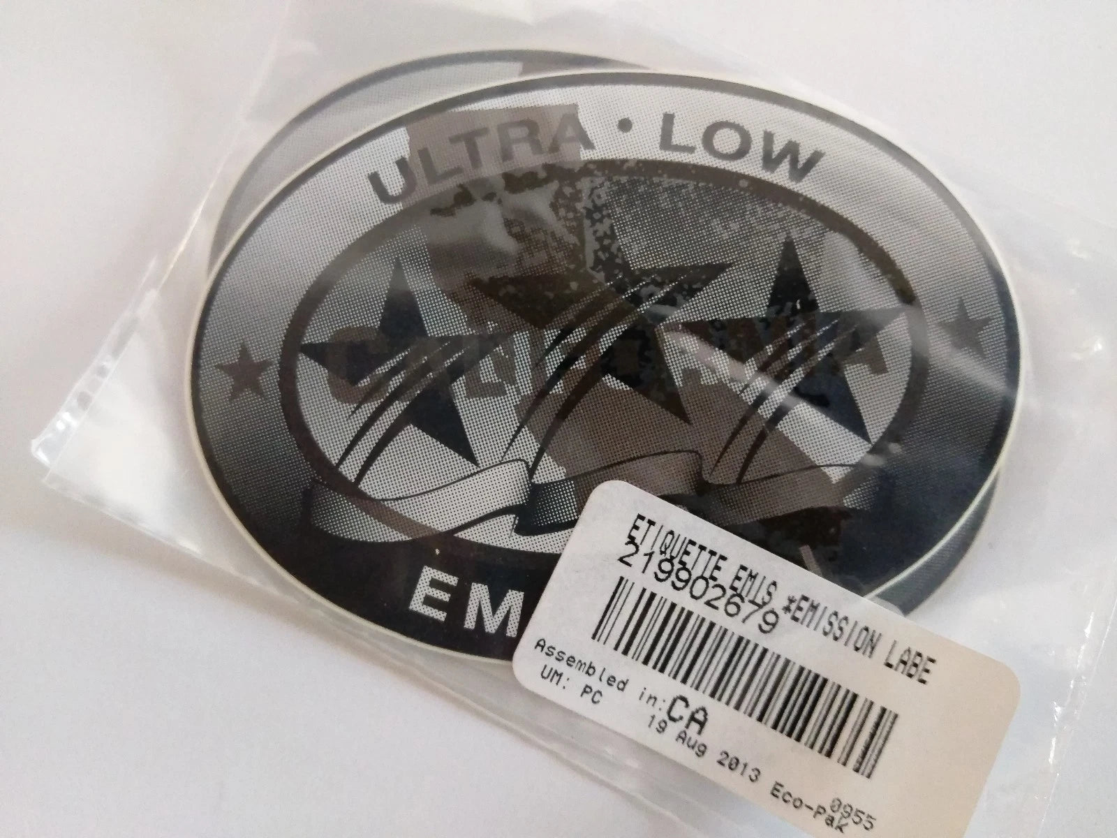 Emission Decal for Sea Doo, Yamaha, Honda, Polaris (Jet Ski)