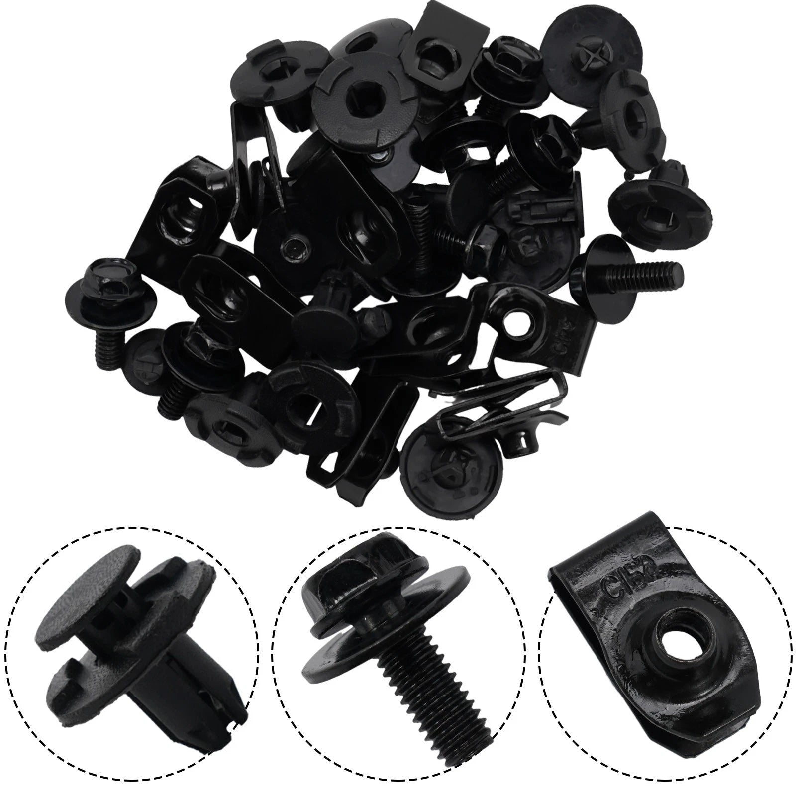 30X Clips for Undertray Cover (Universal)