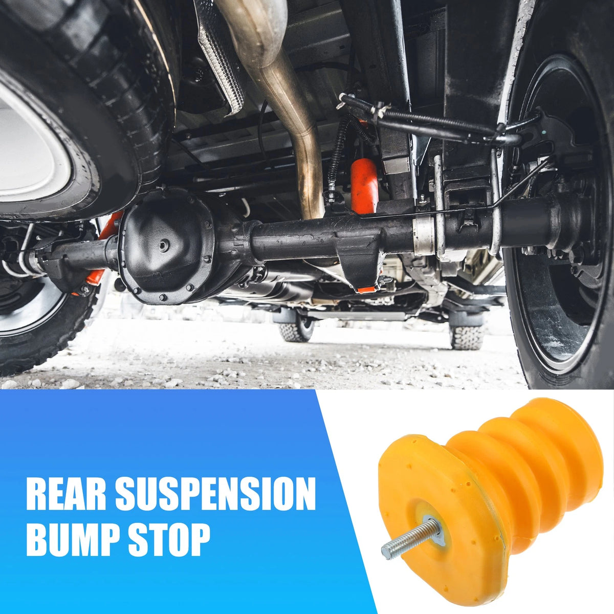 2PCS Rear Suspension Bump Stop for Dodge Caravan (1996–2007)