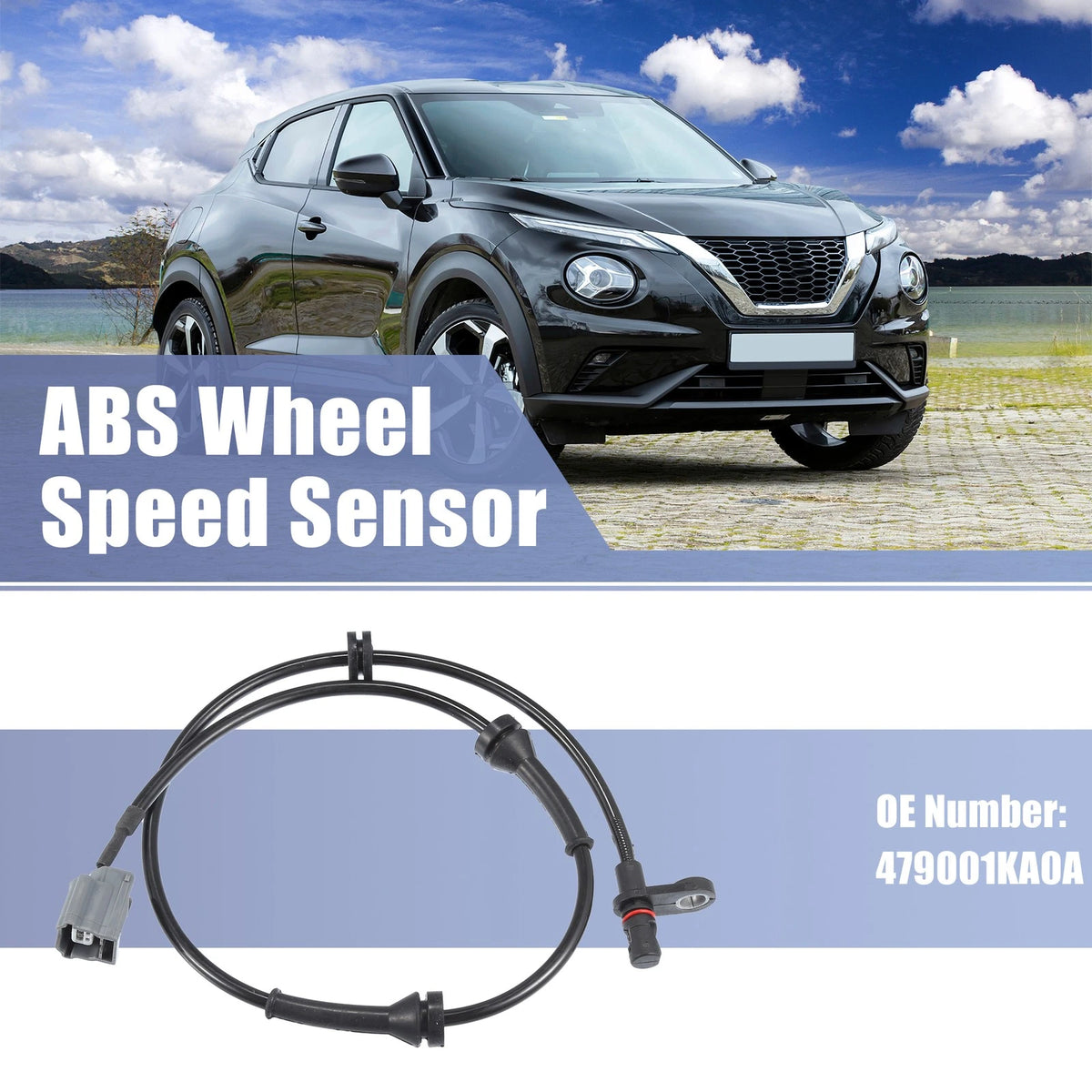 ABS Wheel Speed Sensor for Nissan Juke (2010–2019) No. 479001KA0A