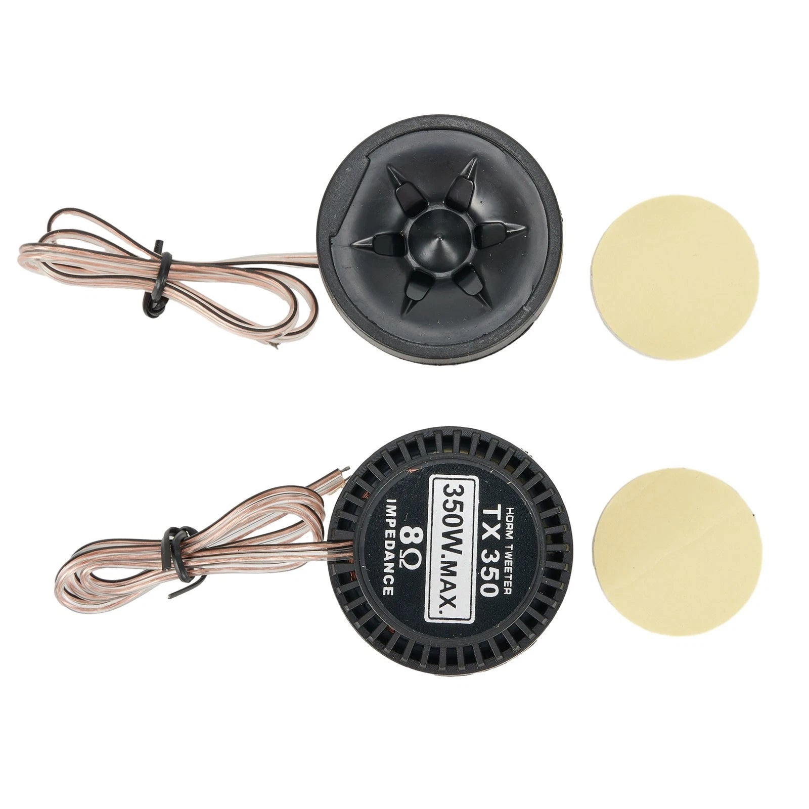 2X 350W Car Speaker Tweeter for Universal Fit