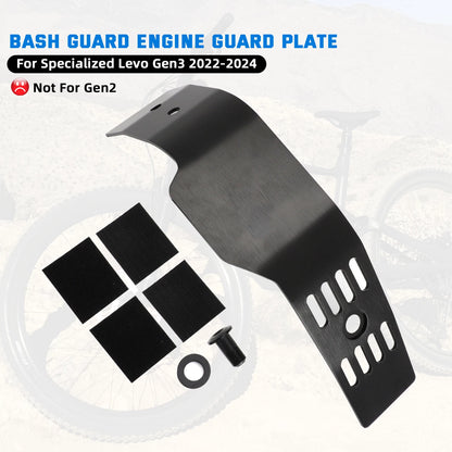 Bash Guard for Specialized Levo (2022–2025) Gen3, Long Bolt, Aluminum